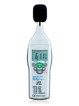 เครื่องวัดระดับเสียง cem dt-815